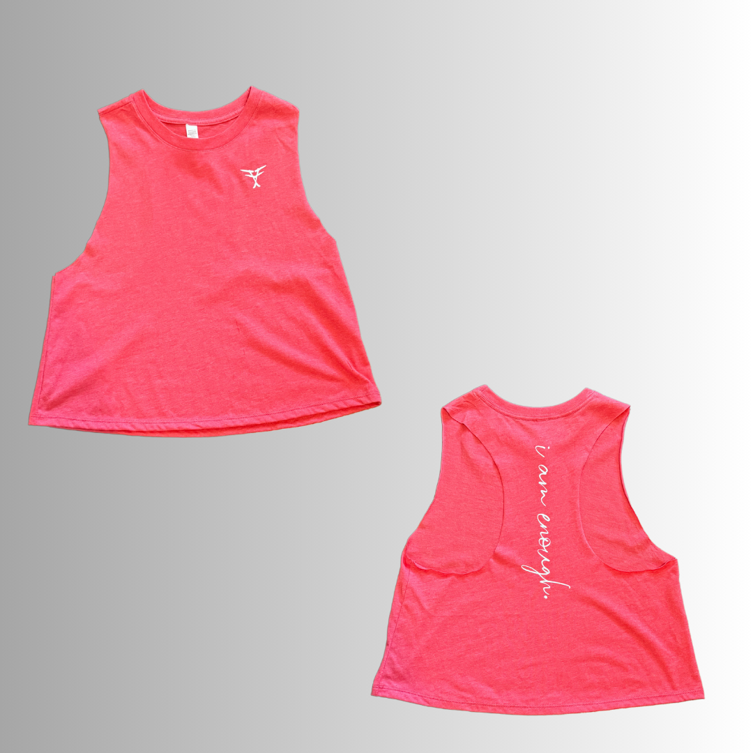 Red Blend Flowy Racerback Tank