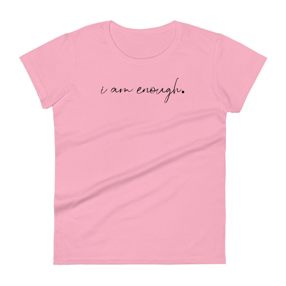 I AM ENOUGH - T-SHIRT-PINK
